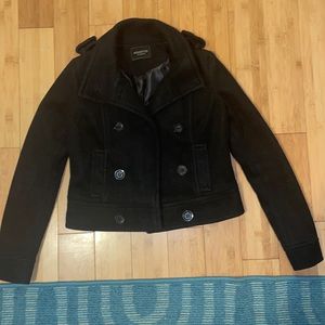 Black short coat